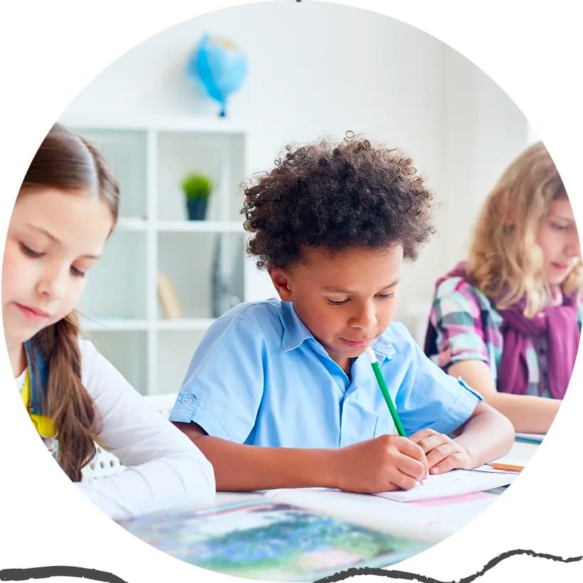 Students studying together